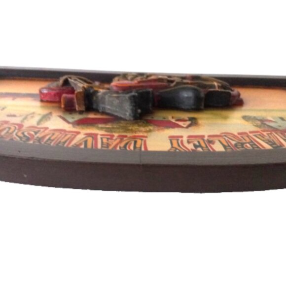 Harley-Davidson "Motorcycle Club" 3D Wooden Wall Plaque/ Hanging Man-cave 24X16 - Picture 14 of 16